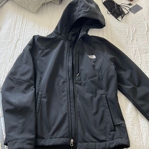 NORTHFACE Womens Apex Bionic soft shell jacket - Womens L Black